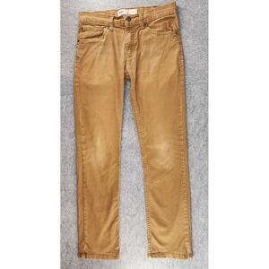 Levi Strauss 511 Slim Fit Tan Stretch Twill Chino Pants Boys Size 16 Reg W28 L28